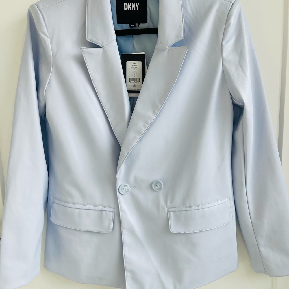 DKNY Light Blue Blazer NWT